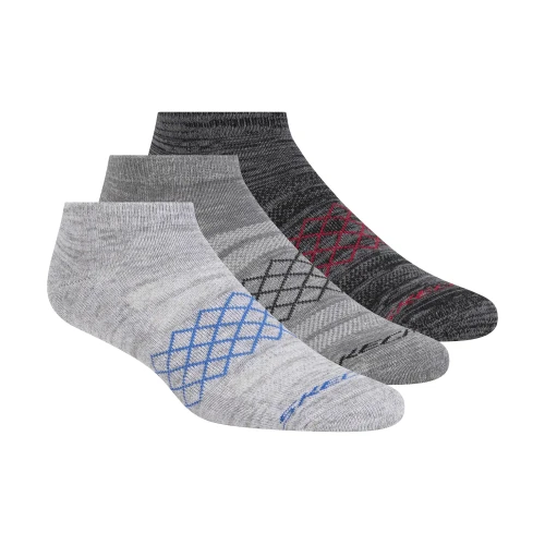 Skechers - 3PK MENS 1/2 TERRY LOW CUT