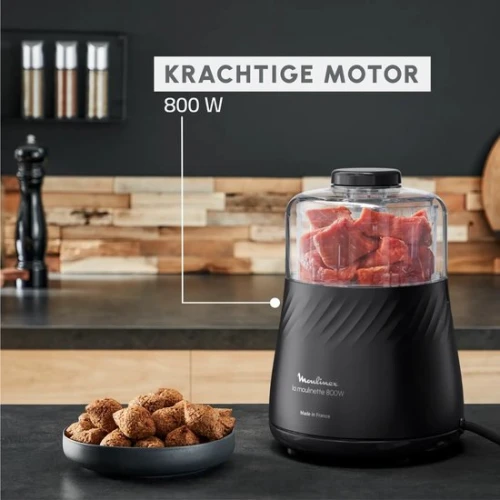 MINI HACHOIR MOULINEX ECO RESPECT 800W NOIR  DP710810