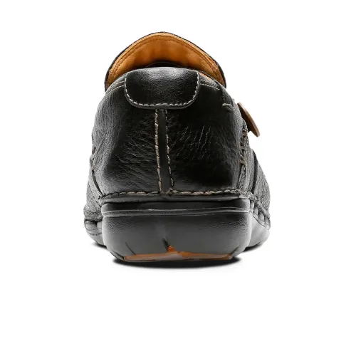 Clarks - Un Loop Black Leather