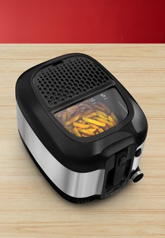 FRITEUSE MOULINEX SUPER UNO 1.5KG INOX/NOIR  AM316D10