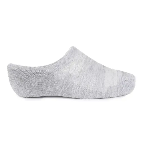 Skechers - 3Pk Womens 1/2 Terry Super No Show Pink / Grey