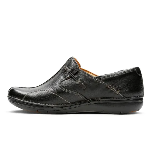 Clarks - Un Loop Black Leather