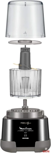 BLENDER + MINI HACHOIR MOULINEX 1000W DP815810