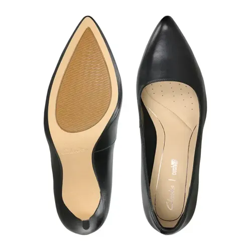 Clarks - Laina Rae Black Leather
