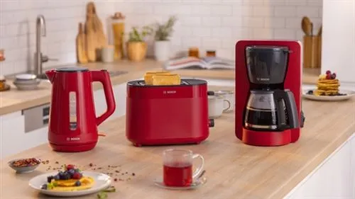 BOUILLOIRE BOSCH 2400W ROUGE  TWK1M124