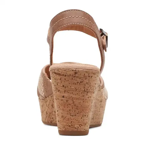 Clarks - Elleri Plum Praline Leather