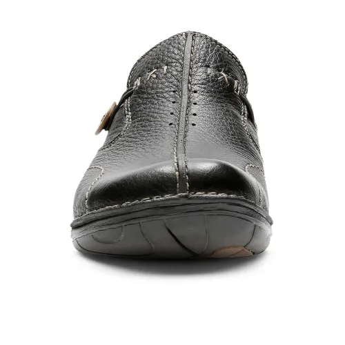 Clarks - Un Loop Black Leather