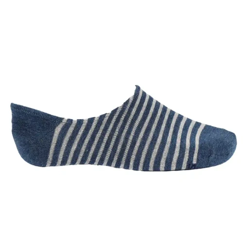 Skechers - 3Pk Mens Non Terry No Show  Navy Combo
