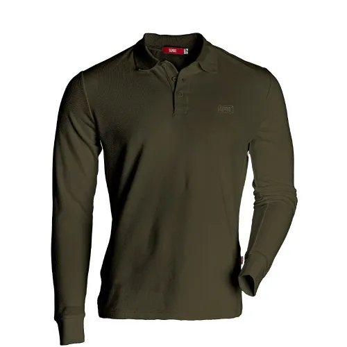 POLO A MANCHES DEPART HOMMES KAKI