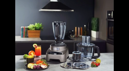 ROBOT MOULINEX GRIS 1000W 31FONCTIONS FP827E10