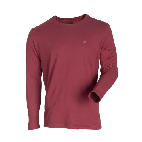 T-SHIRT A MANCHES DEPART HOMMES BORDEAU