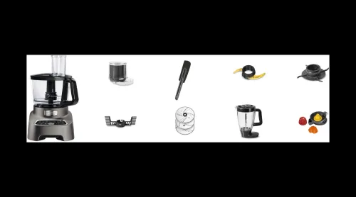 ROBOT MOULINEX GRIS 1000W 31FONCTIONS FP827E10