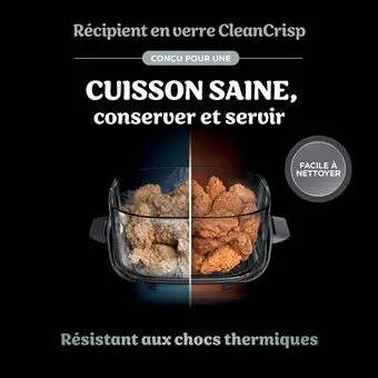 FRITEUSE AIR FRYER NINJA CRISPI BLEU FN101EUGY