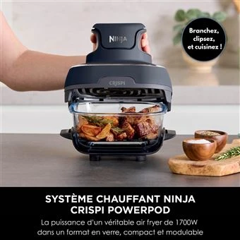 FRITEUSE AIR FRYER NINJA CRISPI BLEU FN101EUGY