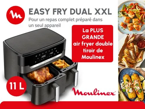 FRITEUSE AIR FRYER MOULINEX 11L EZ942HF0