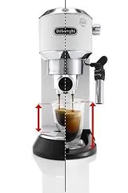 CAFETIÈRE A BRAS DELONGHI BLANC EC685WH