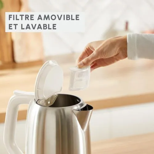 BOUILLOIRE MOULINEX SUBITO PLUS INOX 1.7L BY5S1A E0