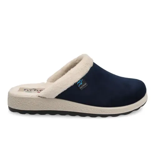 Fly Flot - Cloth Woman Slipper Blue