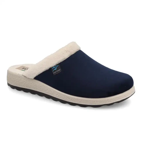 Fly Flot - Cloth Woman Slipper Blue