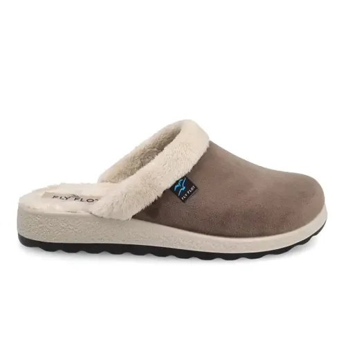 Fly Flot - Cloth Woman Slipper Taupe