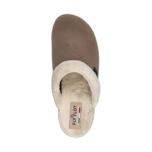 Fly Flot - Cloth Woman Slipper Taupe