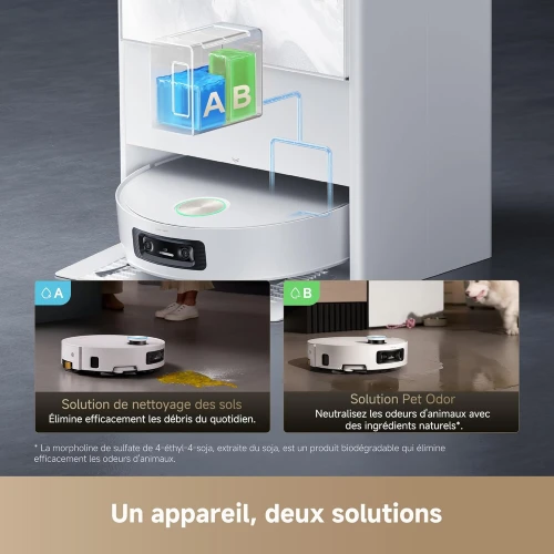 ROBOT ASPIRATEUR DREAME AQUA10 ULTRA TRACK COMPLET BLANC AQUA10/B