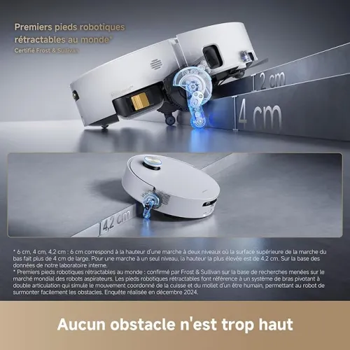 ROBOT ASPIRATEUR DREAME AQUA10 ULTRA TRACK COMPLET BLANC AQUA10/B