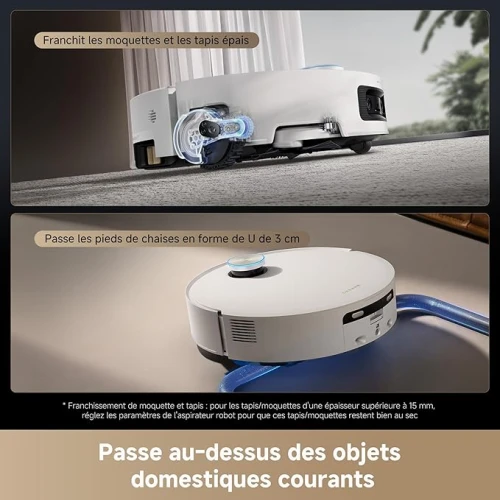ROBOT ASPIRATEUR DREAME AQUA10 ULTRA TRACK COMPLET BLANC AQUA10/B