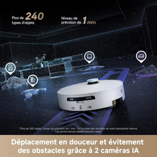 ROBOT ASPIRATEUR DREAME AQUA10 ULTRA TRACK COMPLET BLANC AQUA10/B
