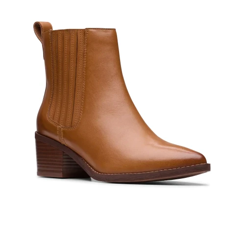 Clarks - Morzine Top Tan Leather