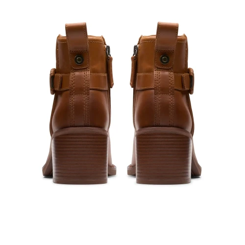 Clarks - Chamberly Trim Mid Tan Lea