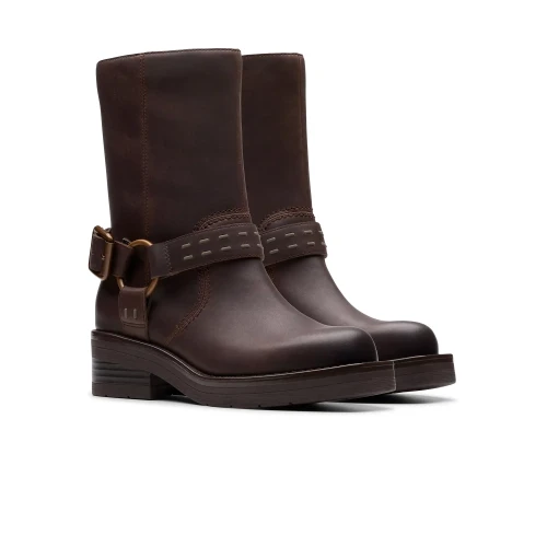 Clarks - Rebelle Up Walnut Leather