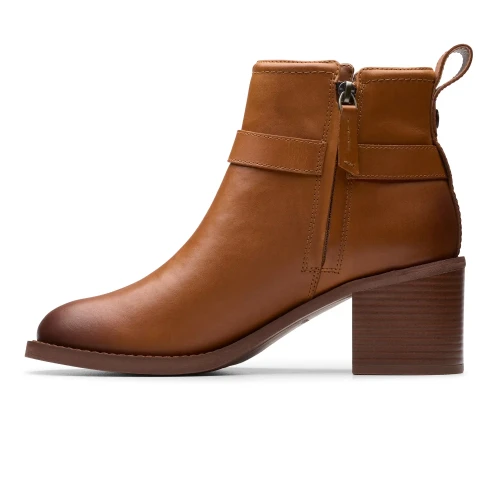 Clarks - Chamberly Trim Mid Tan Lea