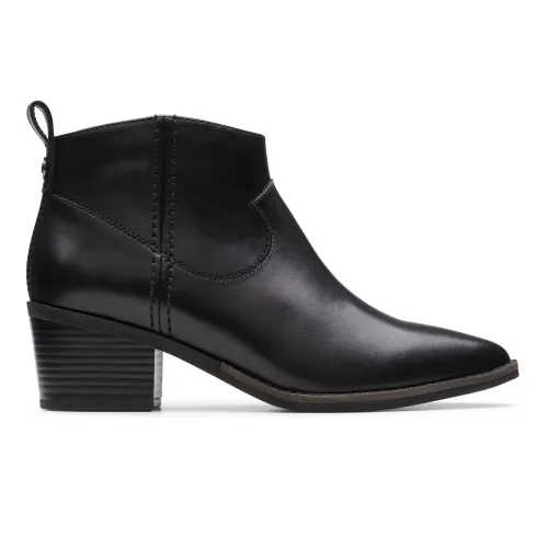 Clarks - Morzine Sky Black Leather