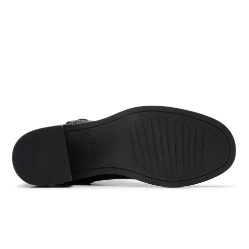 Clarks - Chamberly Trim Black Leather