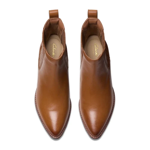 Clarks - Morzine Top Tan Leather