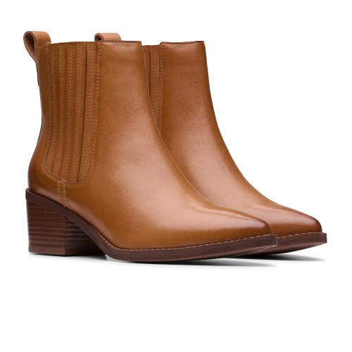 Clarks - Morzine Top Tan Leather
