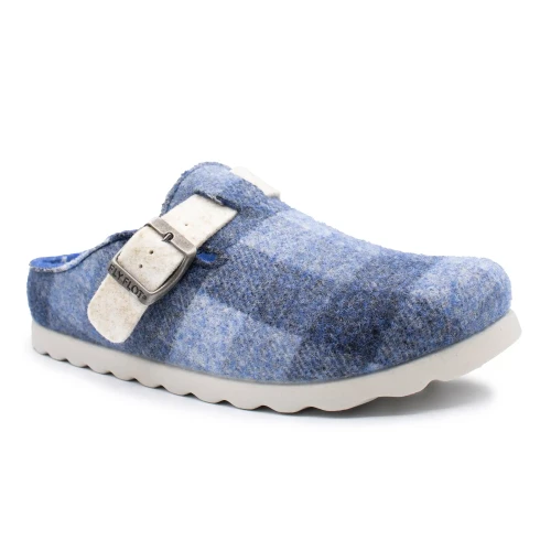 Fly Flot - Cloth Woman Slipper Blue