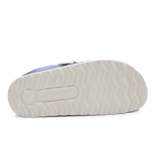 Fly Flot - Cloth Woman Slipper Blue
