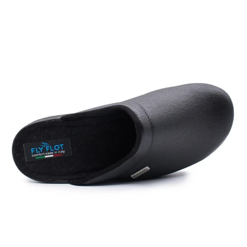 Fly Flot - Synthetic Man Slipper Black