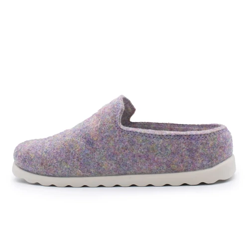 Fly Flot - Cloth Woman Slipper Dark Lilac