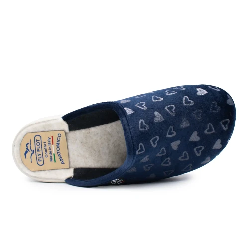 Fly Flot - Cloth Woman Slipper Blue