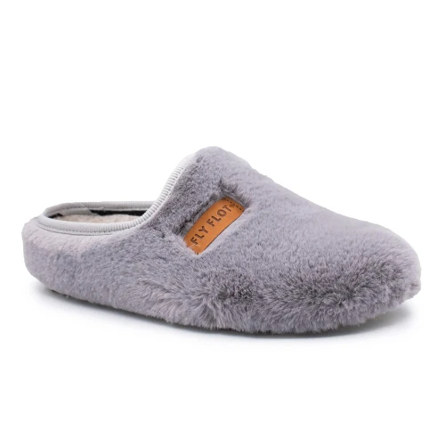 Fly Flot - Cloth Woman Slipper Grey