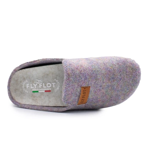 Fly Flot - Cloth Woman Slipper Dark Lilac