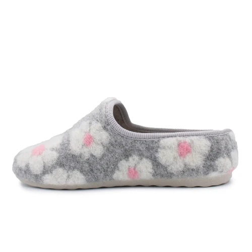 Fly Flot - Cloth Woman Slipper Grey