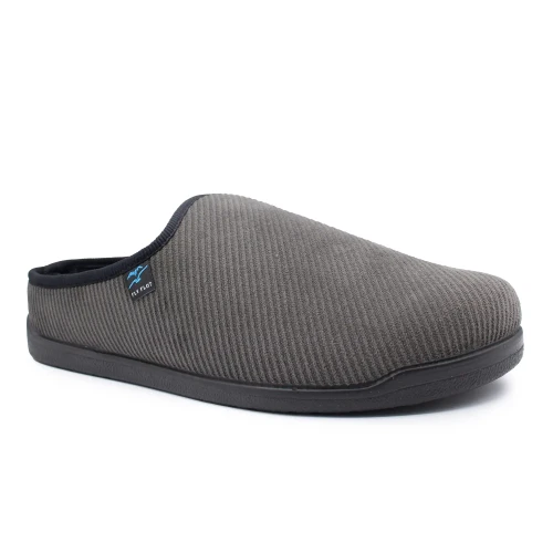 Fly Flot - Cloth Man Slipper Anthracite