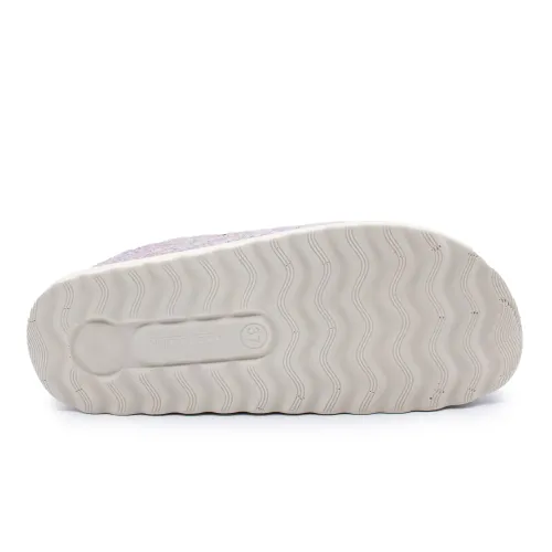 Fly Flot - Cloth Woman Slipper Dark Lilac