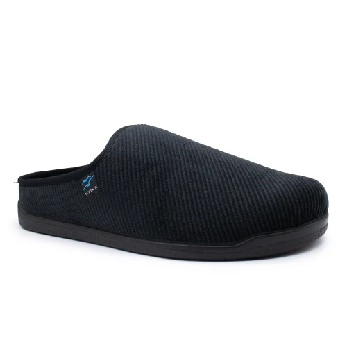 Fly Flot - Cloth Man Slipper Black