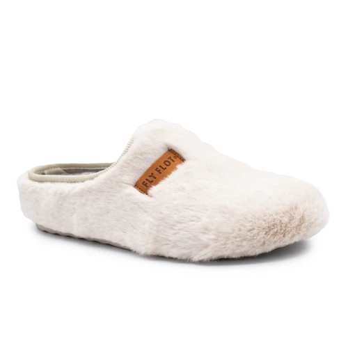 Fly Flot - Cloth Woman Slipper Beige