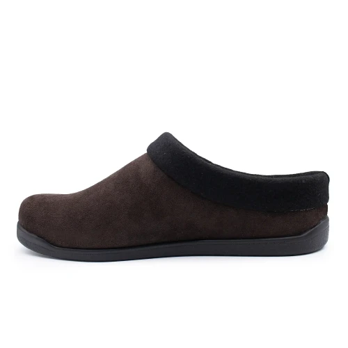 Fly Flot - Cloth Man Slipper Dark Brown